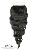 Load image into Gallery viewer, 5x5 Raw Virgin Natural Wavy HD Closure