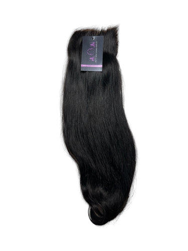 5x5 Raw Virgin Silky Straight HD Closure